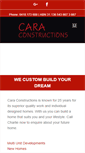 Mobile Screenshot of caraconstructions.com.au